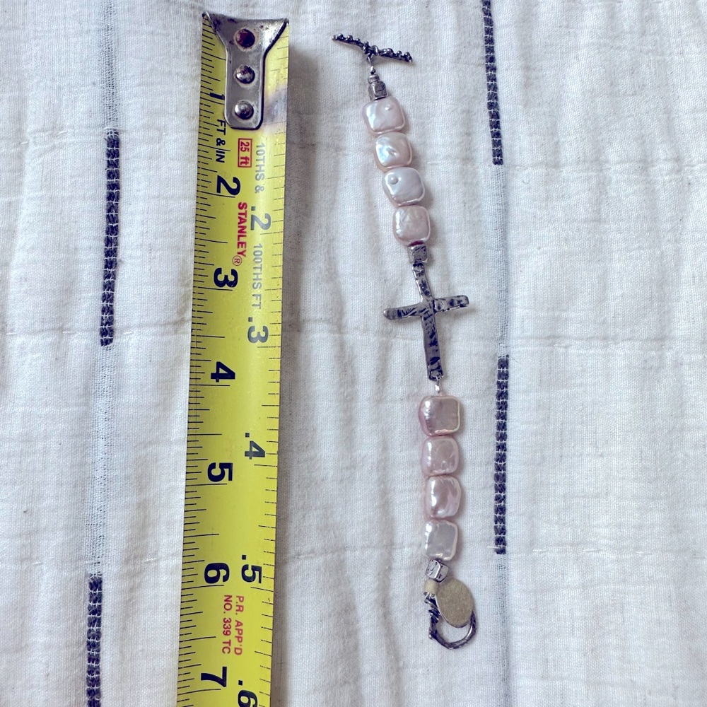 Beautiful  PAM SPRINGALL CROSS BRACELET - Picture 4 of 7